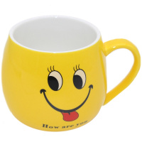 Кружка "Смайлик" 11х10см керамика C507