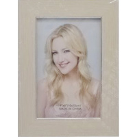 Рамка для фото 10х15см пластик, бежевая/серебро Y3457-16