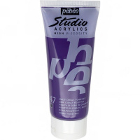 Краска акриловая 100мл кобальт темно-фиолетовый "Studio Acrylics" 831-047