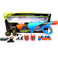 Набор оружия 47х23см 7 предметов пластик (пистолет, патроны 8шт, мишени, гранаты) RLD-0023/2004291