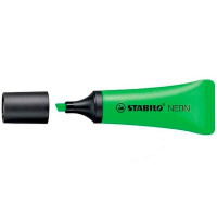 Маркер текстовыделитель "Boss Neon" зеленый, клиновидный наконечник, толщина линии 2-5мм 72/33