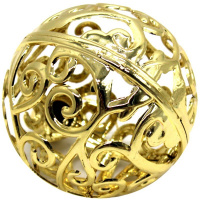 Ёлочное украшение "Шар" 7см золото Y8284-19