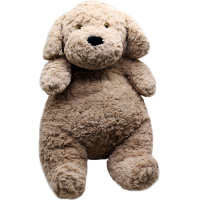 Собака 55см коричневая ZB2561