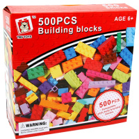Конструктор блочный 500 деталей, пластик X501/1991575