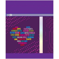 Сумка для сменной обуви "Элит. Сердце" 36x46см 1 отделение с карманом СДС-711