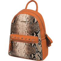 Рюкзак 30x20x13см, 400гр, 1отделение, 3кармана, искусственная кожа, коричневый 7033744