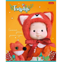 Тетрадь А5 24л клетка "Минималини. Игрушки БудиБаса Федотова" на скобе матовая ламинация 5 дизайнов