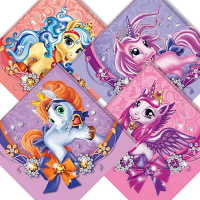 Салфетки "Волшебные питомцы" 33х33см 12шт F