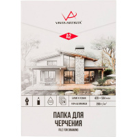 Папка для черчения А2 24л 200г/м2 Гознак VPG-A224