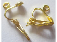 Заготовка д/клипс,10 шт,золото DC-073-01