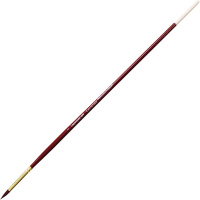 Кисть синтетика круглая №1 длинная ручка Round#1.