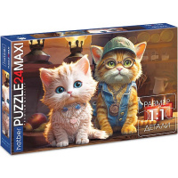 Пазлы 24 эл. "Premium. Мяу стори" 33х48см макси 24ПЗ2_30804/084900