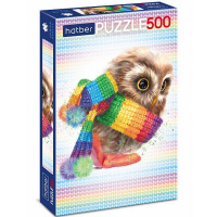 Пазлы 500 эл. "Premium. Совушки" 33х48см 500ПЗ2_17062/071090