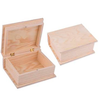 Заготовка для декорирования "Коробка" 18,5х15х8,5см дерево PP-016