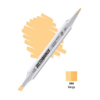 Маркер спиртовой двухсторонний "Sketchmarker" манго SM-O44