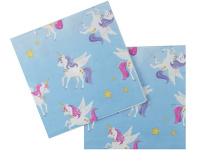 Салфетки "Единорог" 33х33см 12шт F
