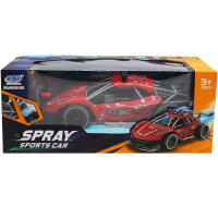 Машина р/у "Гонка" 22х13х7см с аккумулятором, пластик (свет, пар) LT386518