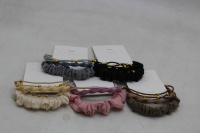 Резинка для волос 5,5см 2 шт. 2 вида, 5 цветов 11921-24