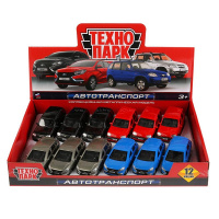 Машина "Chevrolet Niva/Lada Xray" инерционная, металл 12см (открывающиеся двери) CHEVY-XRAY-12M