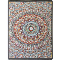 Записная книжка-мозаика по номерам А5 116стр. "Орнамент 2" кремовый блок Y9500-19