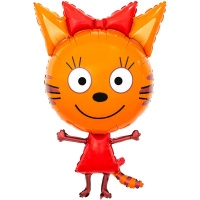 Шар воздушный 107см(42") Фигура "Три Кота. Карамелька" фольга 401116