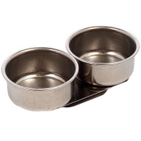 Масленка двойная диаметр 4см высота 3см металл 2411301701