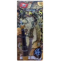 Набор "Пират" 40х20х6см 6 предметов, пластик Y4083-16