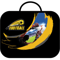 Папка с ручками 33,5х26х6см "Вратарь" ткань ПШ-11