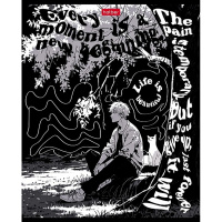 Тетрадь А5 48л клетка "Мотивируй!" на скобе, пластиковая обложка, 5 дизайнов 089538