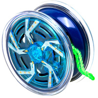 Игрушка "Йо-Йо Молния" 6см, пластик, металл, светится Y11944-24