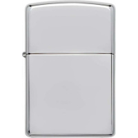 Зажигалка "Armor" 38x13x57мм латунь/сталь, серебристая, глянцевая 167/27982