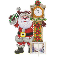 Украшение напольное "Новый год" 79х53см картон 2 вида Y8427-19