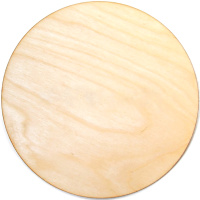 Заготовка для декорирования "Панно Круг" d-20см фанера 3мм 020013