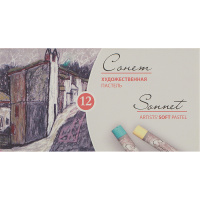 Пастель 12 цветов "Сонет" 7141223
