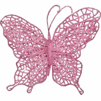 Ел.украш. Бабочка 14см, 1шт/уп, 5цв, резин.Y568-12/HK11-29