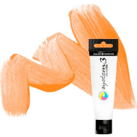 Краска акриловая 59мл кадмий оранжевый светлый имитация туба System 3 129059638