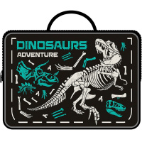 Папка с ручками 47х32,5х8см "Палеонтолог" ткань ПШ-12