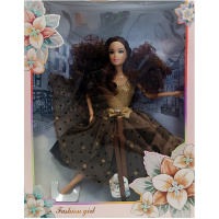 Кукла "Модница" 30см в платье, 2 вида 11237-24