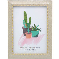 Рамка для фото 13х18см пластик, бежевая Y8632-19