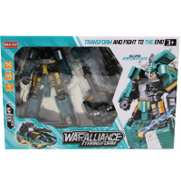 Трансформер "Робот. Танк" 16х10см пластик LT301009