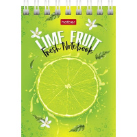 Блокнот А7 40л "Сладкое настроение" клетка, на спирали 6 дизайнов 081190