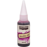 Чернила для декорирования 20мл, пион 21018
