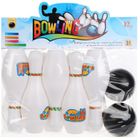 Игра "Боулинг" пластик 26х20см (10 кеглей, 2 шара) B1916819