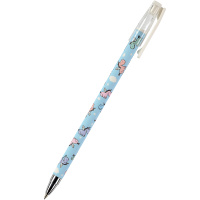 Ручка шариковая "HappyWrite. Единорожки в облачках" 0,5мм синяя 20-0215/17