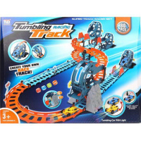 Автотрек 80 деталей пластик 55х42х8см (трек, 2 машинки) 2082702/89914