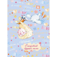 Ежедневник будущей мамы А6 "Мой малыш" 7БЦ, блок офсет 29208/16 Ежедневник будущей мамы А6 "Мой малыш" 7БЦ, блок офсет 29208/16