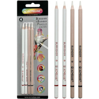 Карандаши художественные 4шт. (полирующие + блендеры) в блистере 43703