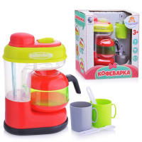 Кофеварка 21 х 22см (свет, звук), пластик 14023/T581-D6122