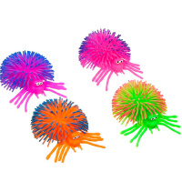 Игрушка-антистресс "Паук" 11х8см светящийся, 4 цвета Y11040-24