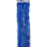 Дождь 1,5м волна голография синий Y8382-19